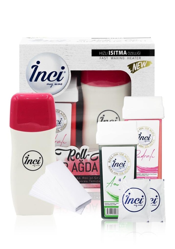 İnci Ağda Roll-On Sir Ağda Isıtıcı Seti İnci Ağda Roll-On Sir Ağda Isıtıcı Seti