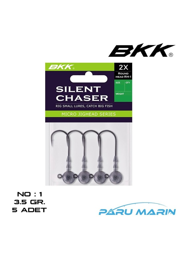 BKK Silent Chaser Round Head Jig Head 3.5gr. #1 Fiyatları ve Özellikleri