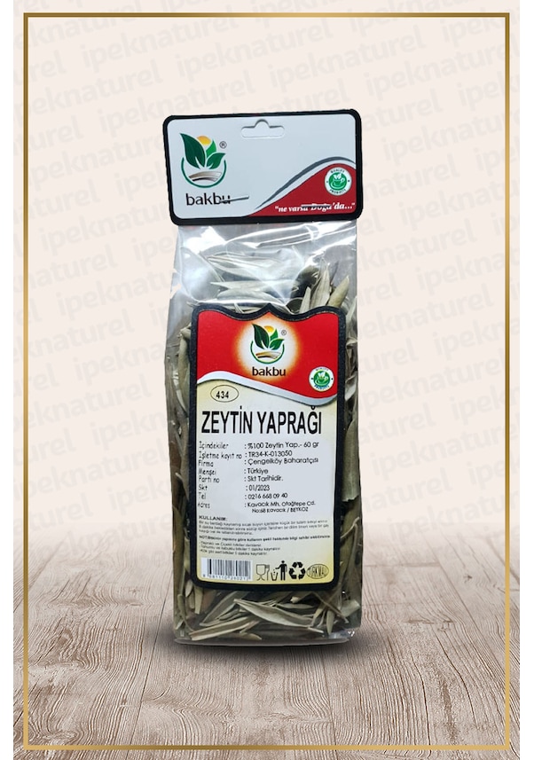 İpek Naturel Bakbu Zeytin Yaprağı (Olea Europaea L) 60gr Fiyatları Ve ...