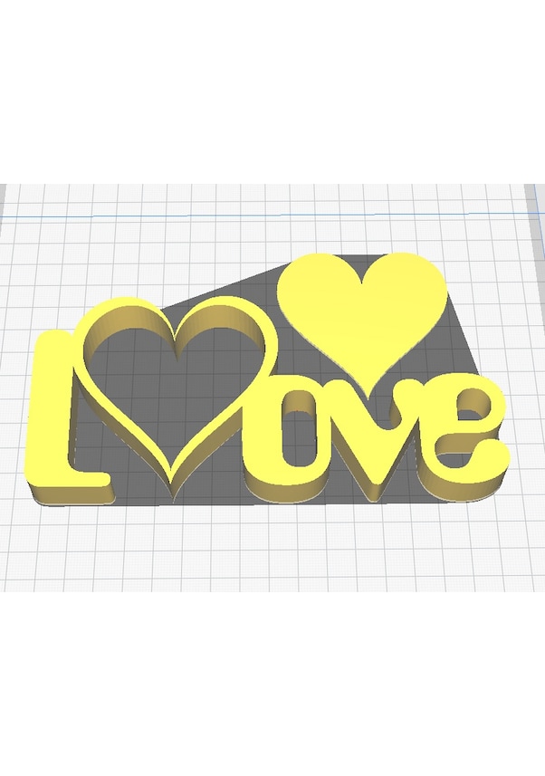 Resim Opencart Resim Çerçevesi "aşk" Sadece Plastik Aparattır 