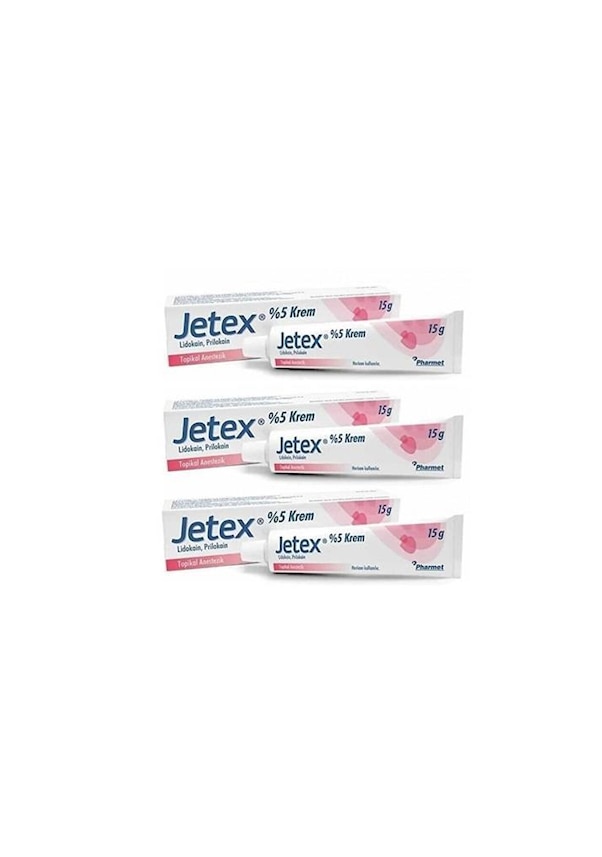 Jetex Krem %5 15 g 3 Adet