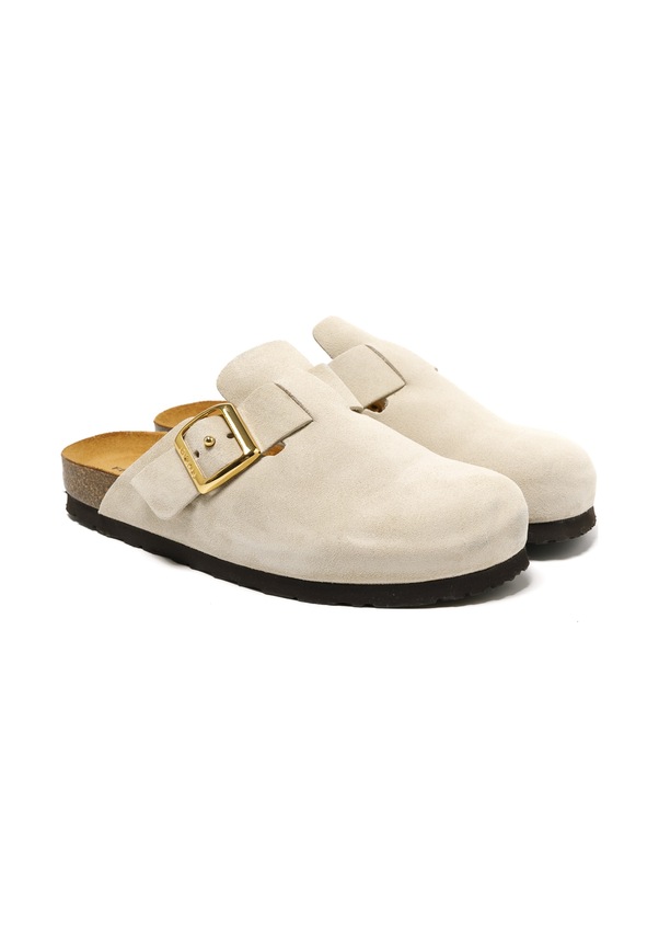 Resim Capuccıno Terlik Kadın 17d5 Frau Velour-s Cappuccino Taupe Capuccıno Krem 