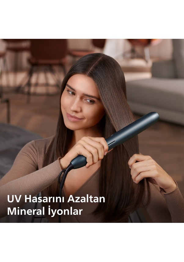 Resim Philips Saç Düzleştirici BHS732/00, Bukle Özelliği, Argan Yağı Katkılı, UV Koruması 