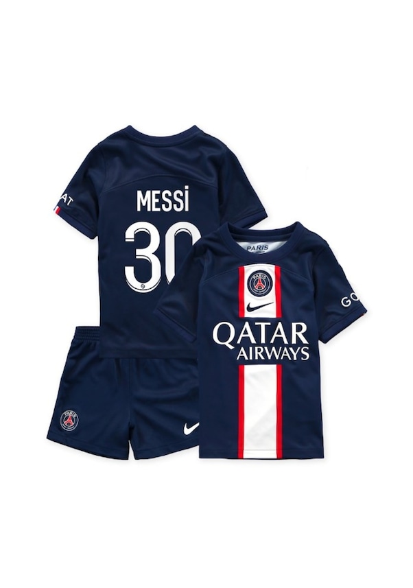 Paris Saint-Germain Messi Çocuk Forması 2'Li Set