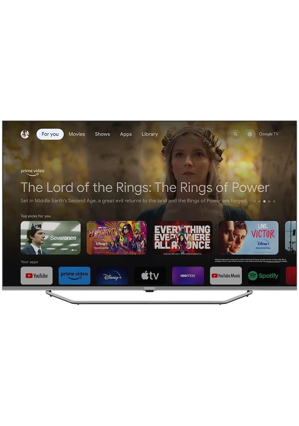 Grundig Rıo 43 GHU 8900 S 4K 43" Uydu Alıcılı Google Smart LED TV ...