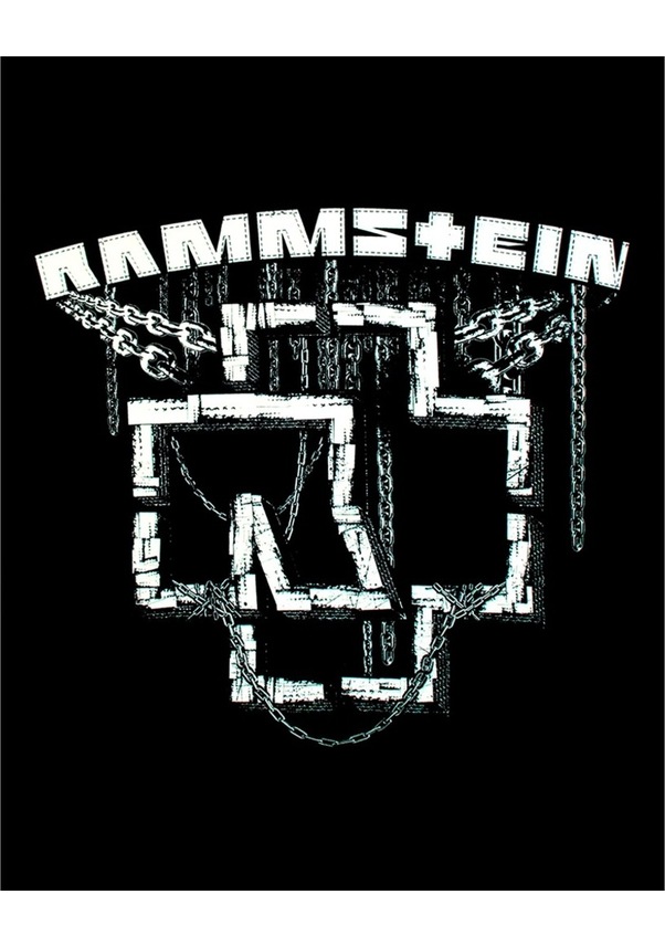 Rammstein Chain Logo Büyük Sırt Patch Yama Siyah Fiyatları ve Özellikleri