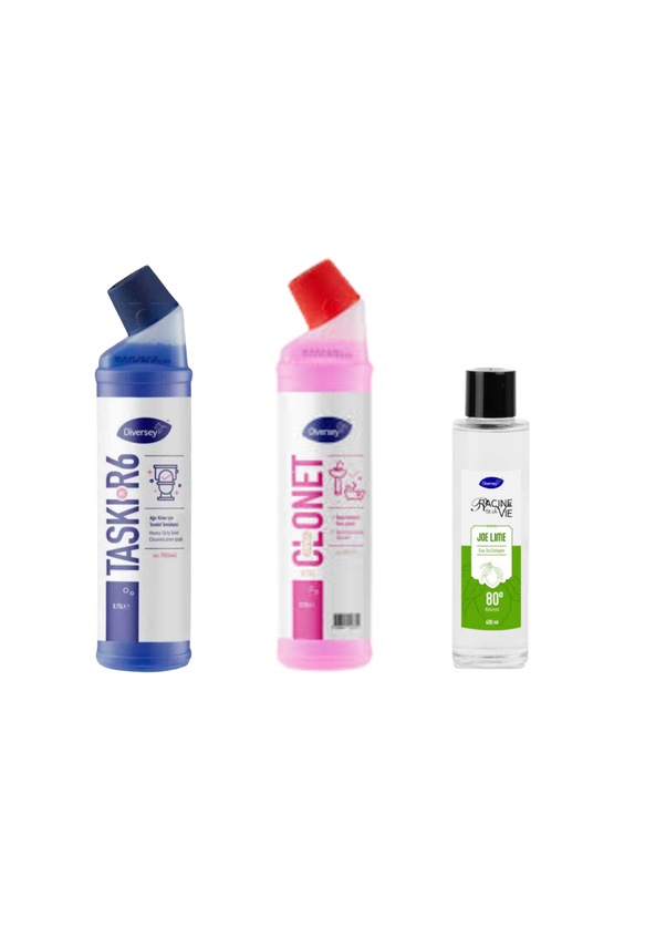 Diversey Kireç Çözücü Ve Banyo Temizleyici 750 ML + Taski R6 750