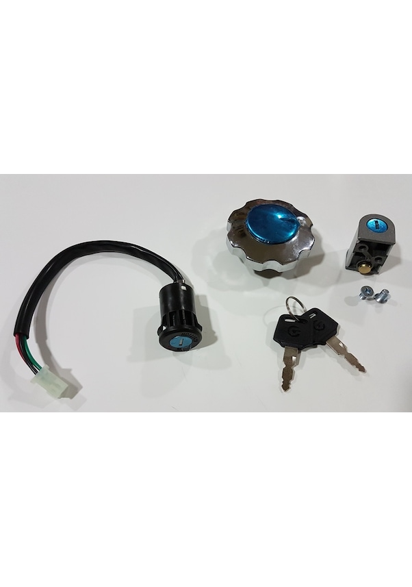 Resim Motosiklet Cg 100-125-150 Kontak Seti (153098854) 