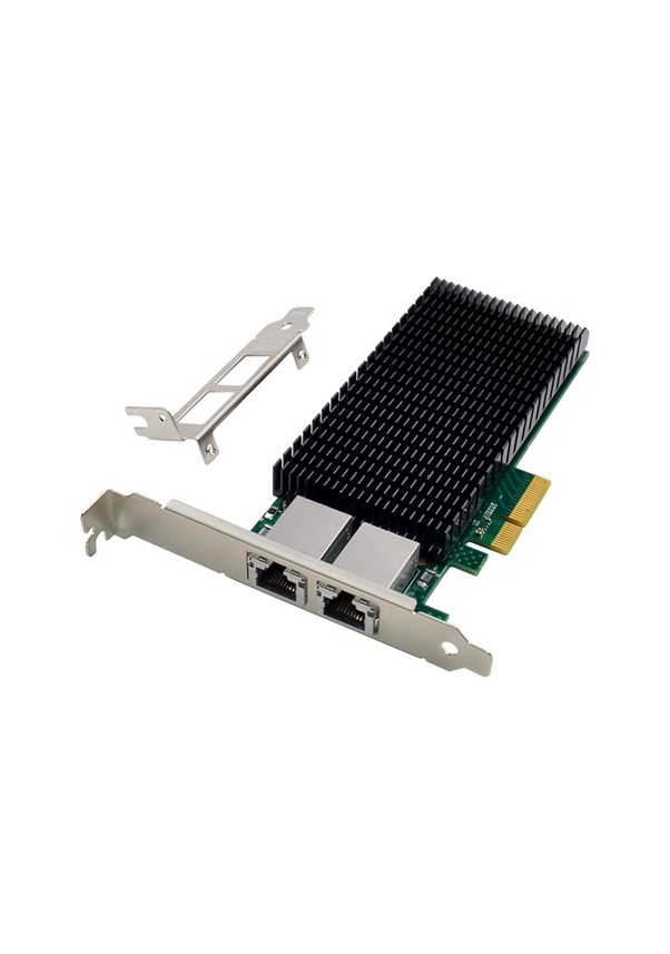 Full Height Bracket For Intel X540-T2 / X550-T2 – QNAP LAN-10G2T-X550 Compatible
