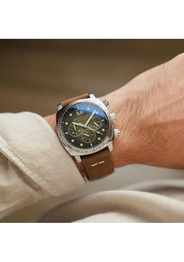 Resim Spınnaker Sp-5068-02 Erkek Kol Saati Metalik Gri 