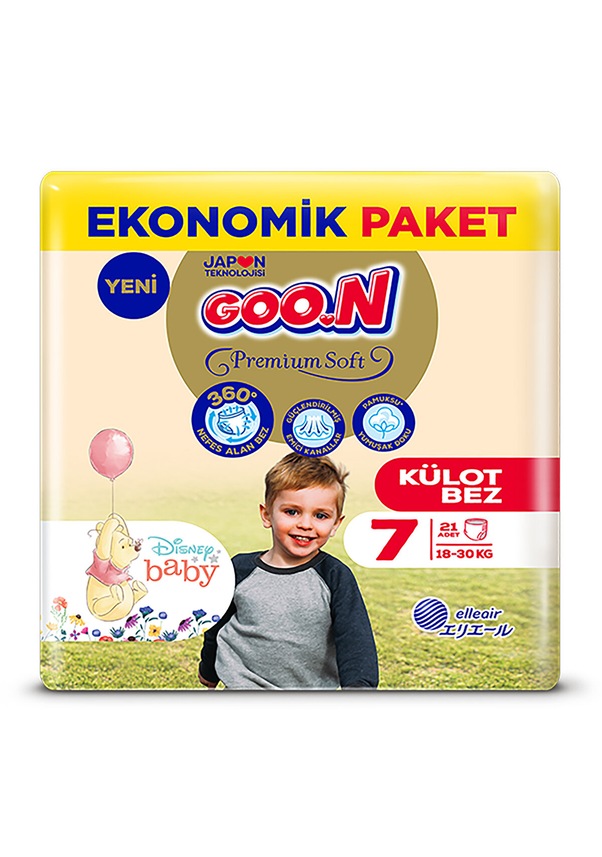 Goon Premium Külot Bez 7 Numara XXL 21 Adet FR6385 Goon Premium Külot Bez 7 Numara XXL 21 Adet FR6385