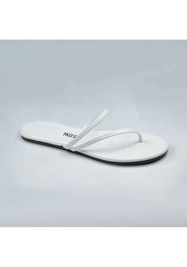 Resim Kadın Beyaz Parmak Arası Terlik Beyaz 