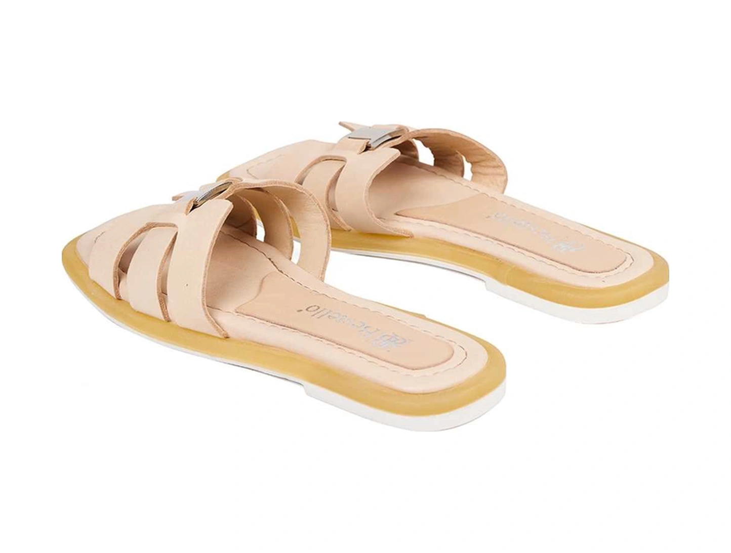 Resim Bestello Tokalı Termoplastik 101-22176-08 Kadın Terlik Bej 