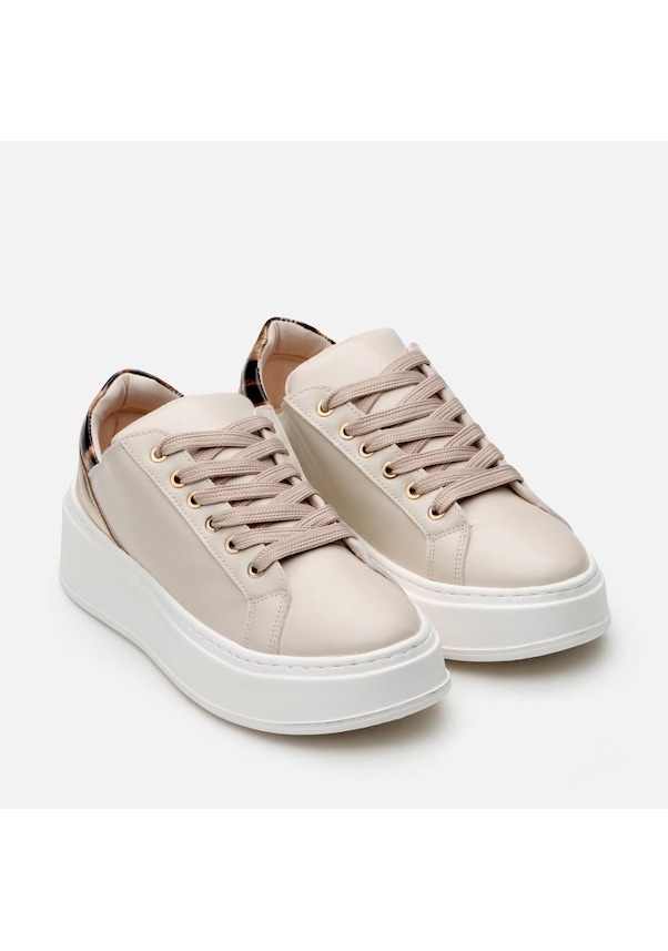 Resim Bej Kadın Günlük Ayakkabı Bej 