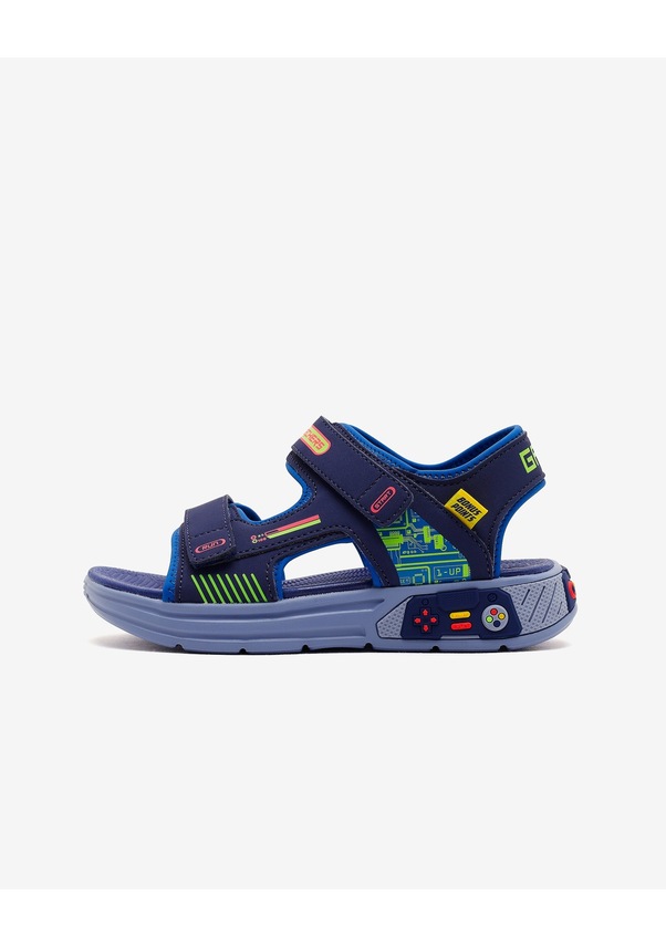 Resim Skechers Power Splash Büyük Erkek Çocuk Lacivert Sandalet 402271l Nvmt Lacivert 