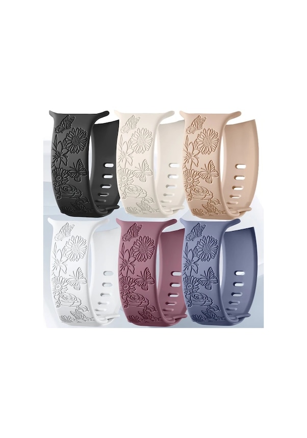 Resim Cloud011 İw38 Oymalı Ayçiçeği Kelebek Çift Delikli Sütlü Çay 38-41mm 