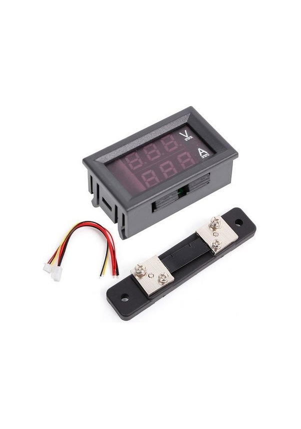 Voltmetre Ampermetre Dc 100v 50a Dual Digital Volt Meter Gauge ...