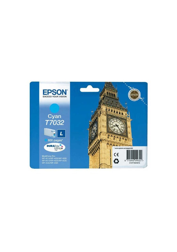 Epson T7032 C13T70324010 Mavi Kartuş.Wp 