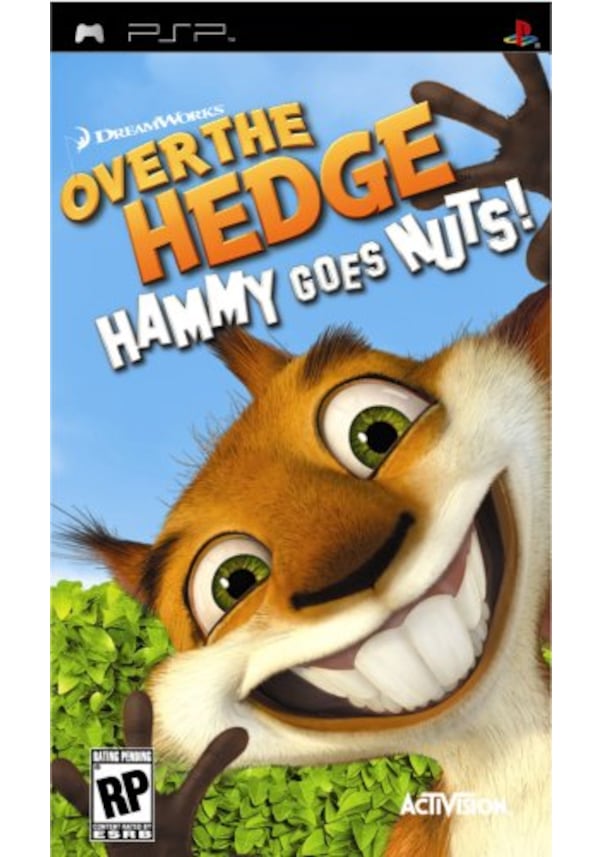 OVER THE HEDGE HAMMY GOES NUTS!