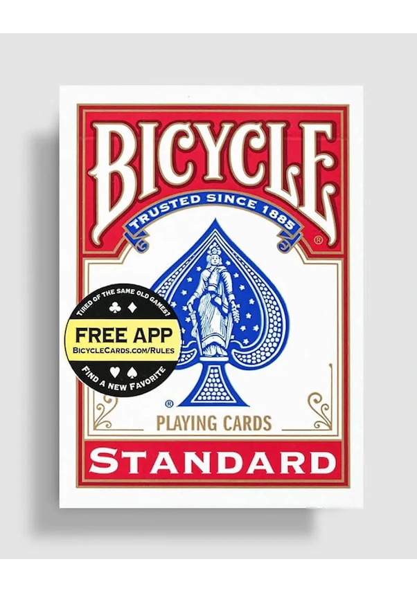 Bicycle Standart Oyun Kartı Kırmızı