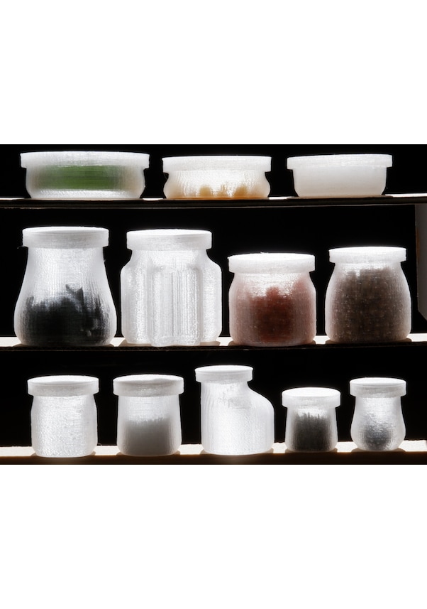 Resim Opencart Vidalı Kaplı Özelleştirilebilir Hafif Küçük Kavanoz/şişe Sadece Plastik Aparattır 