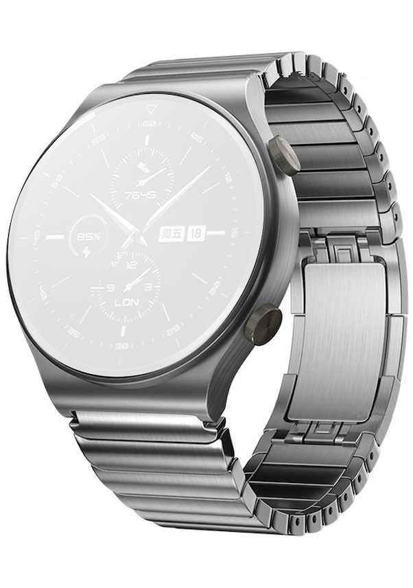 Huawei Watch Gt 2 Pro İçin 22mm Şık Paslanmaz Çelik Watch Band Yedek