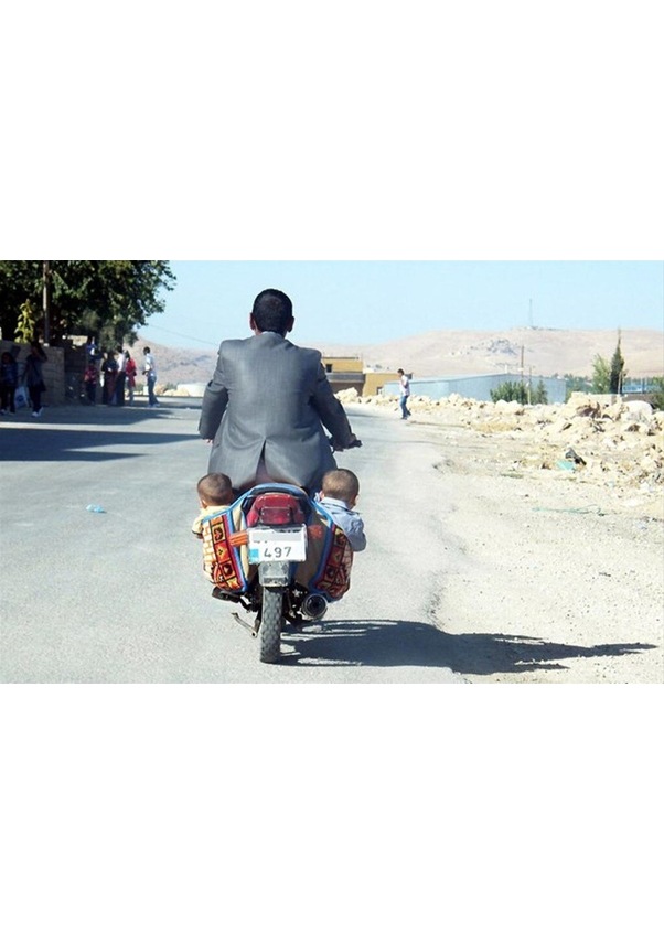 Resim Motosiklet Halı Heybe En 50 CM-Boy 95 CM-Standart 