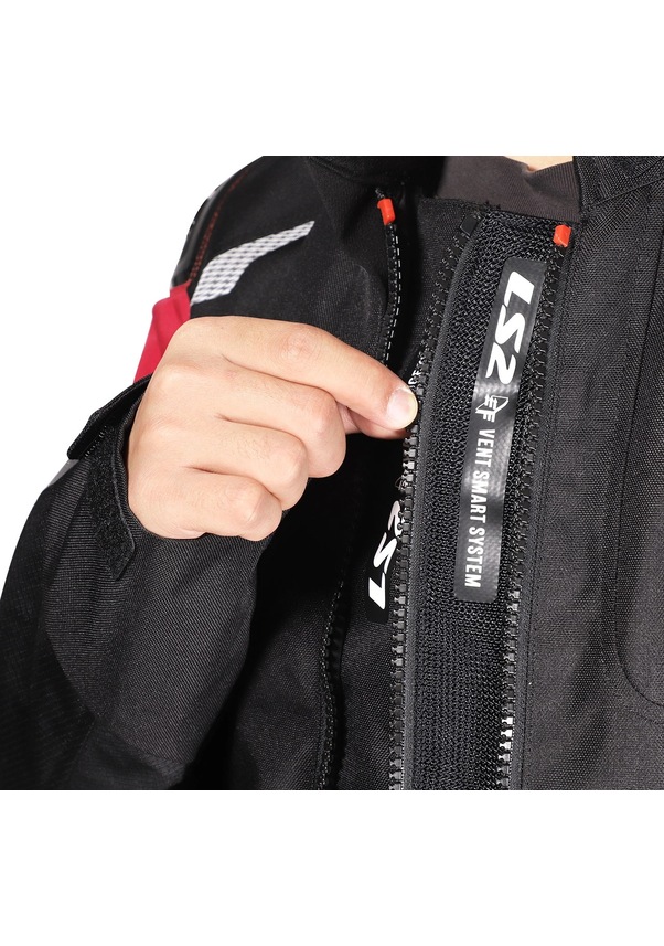 Resim Ls2 Zoom H2o Mont Gri-siyah 