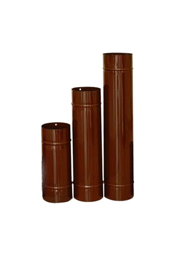 Emaye Soba Borusu Uzunluk 66 Cm Çap 13 Cm Kahverengi N11.669 Fiyatları
