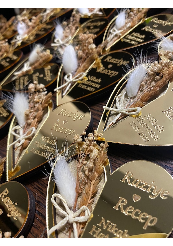 Resim Lavinta54 Kişiye Özel Pleksi Magnet Düğün-kına-söz-nikah 