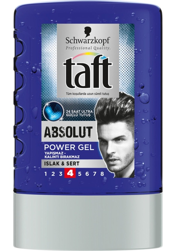 Taft Power Gel Absolut 4 – Extra Starker Halt 24h, Vegan & Klebt Nicht