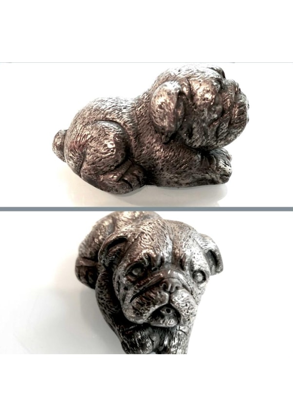 Omeniv Yavru Köpek Biblo Heykel Metal 45617673