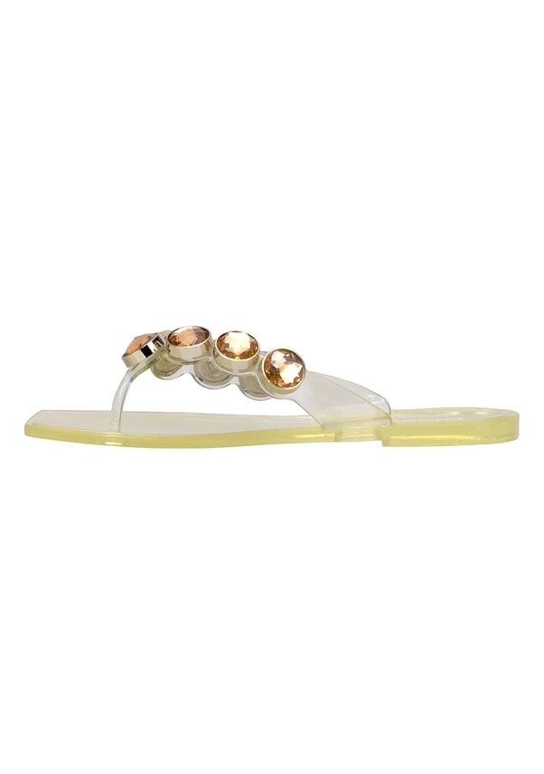 Resim Elit Kdrj001-1 Kadın Parmak Arası Terlik Sarı Sarı 