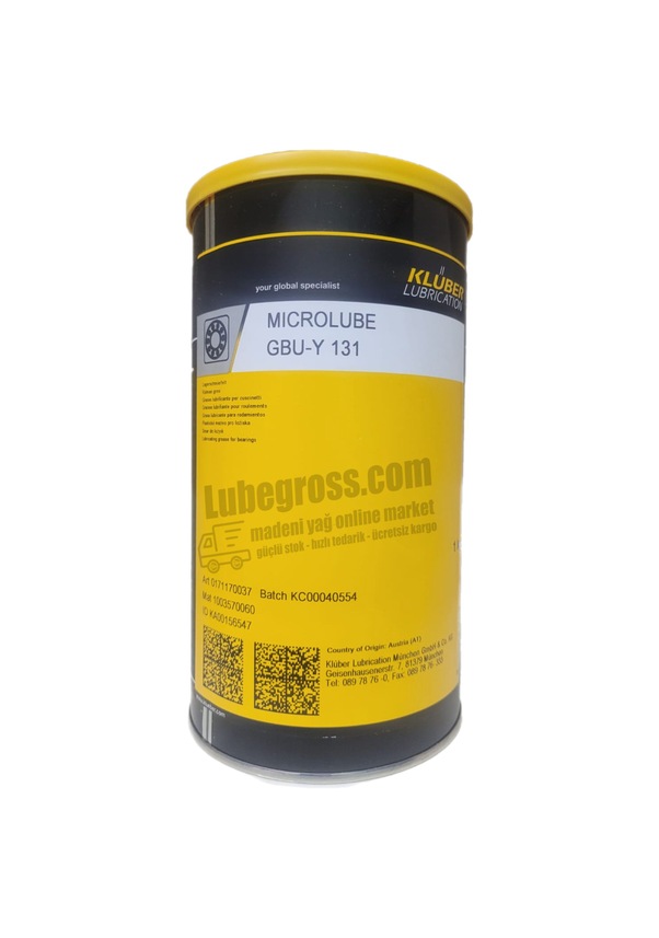 Kluber Microlube GbuY 131 Gres 1 KG Fiyatları ve Özellikleri