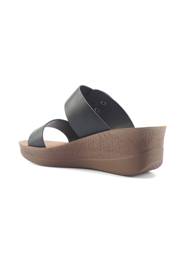 Resim Polaris 407073.z5fx Siyah Kadın Dolgu Topuk Terlik 000000000101985995 Siyah 