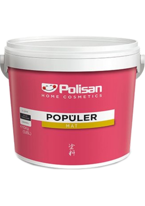 Polisan Popüler Plastik Iç Cephe Boyası 10 Kg Gri Toprak Ci-6364 ...