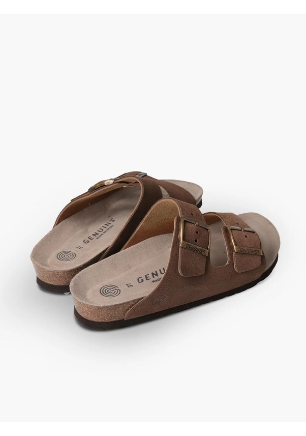 Resim Terlik Kadın Hawaıı G106020 Genuins Velour Terra Kahverengi 
