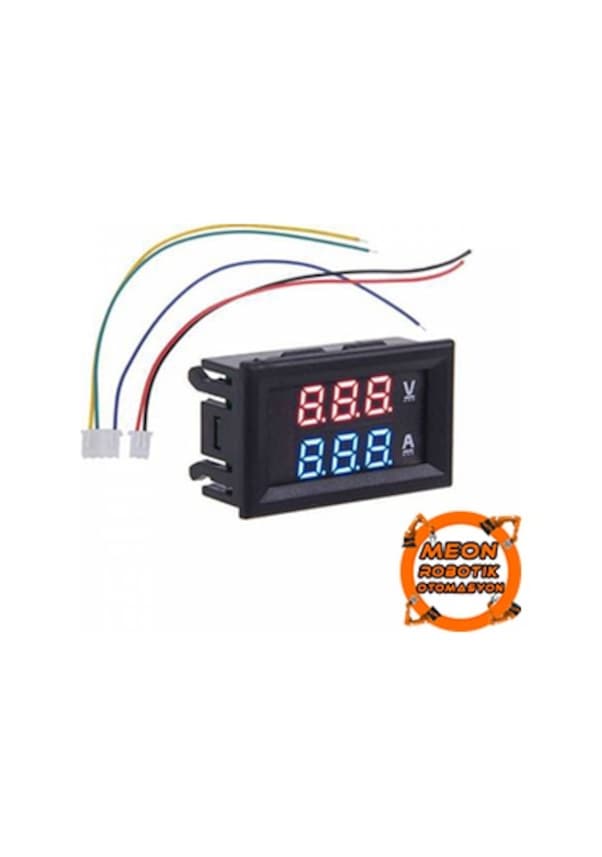 Meonrobotikotomasyon-Dijital Voltmetre Dijital Ampermetre Dc 100V 10A ...