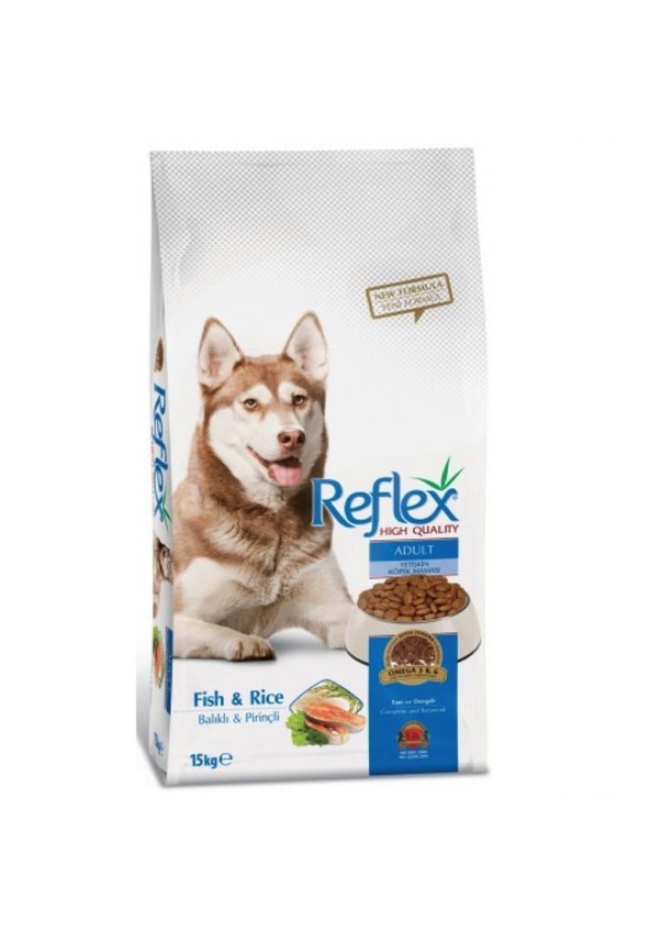 Reflex Dog Food Balıklı & Pirinçli Yetişkin Köpek Maması 15 KG Fiyatları ve Özellikleri