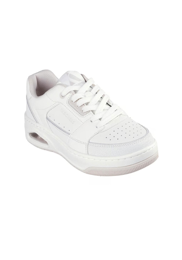 Resim Skechers Uno Court Courted Style Kadın Günlük Spor Ayakkabı177710-wht Beyaz 