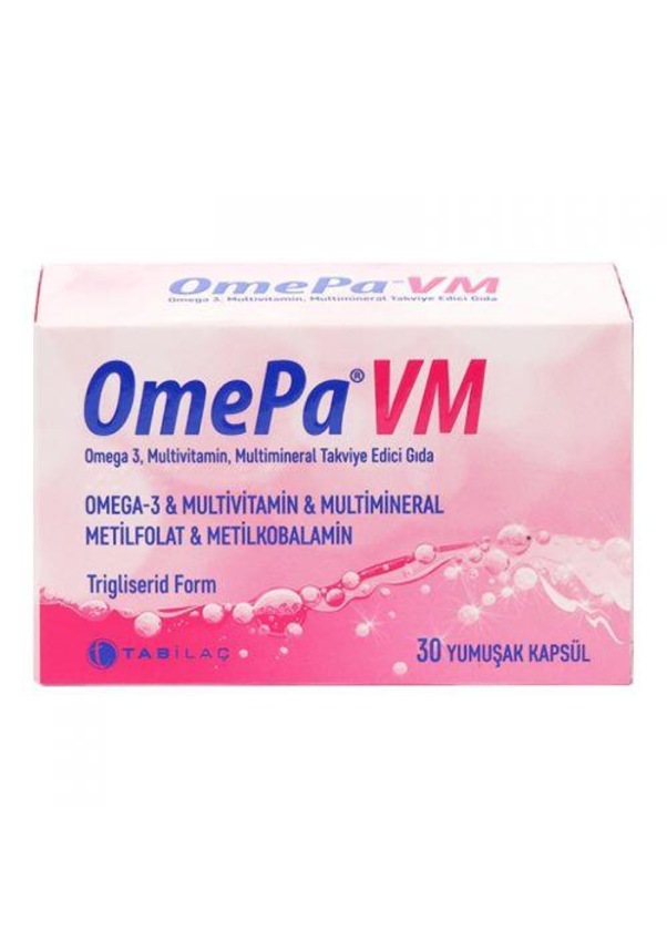 Omepa Vm 30 Yumuşak Kapsül VA5318 Omepa Vm 30 Yumuşak Kapsül VA5318