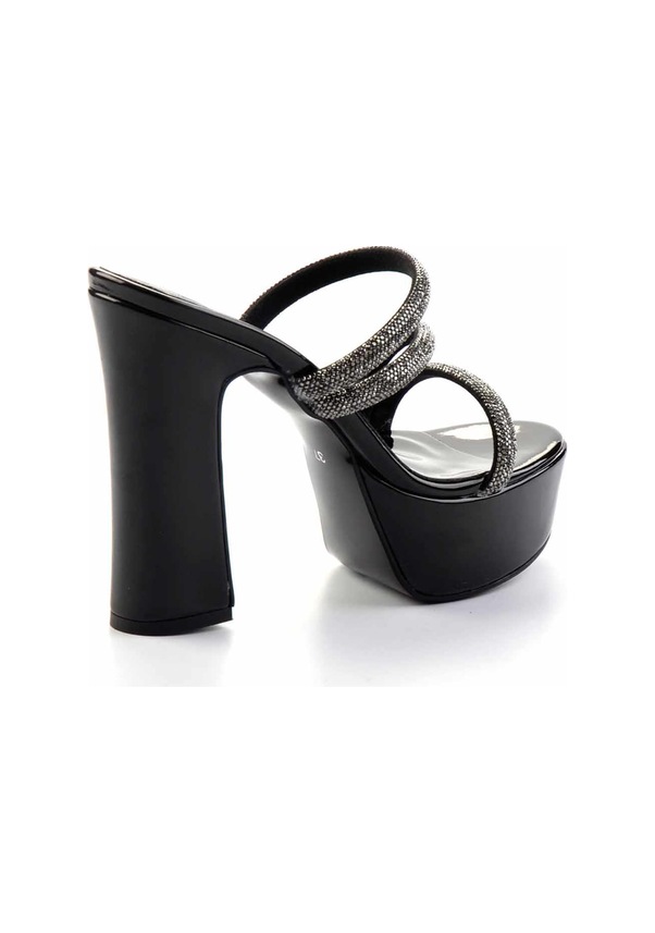 Resim Siyah Platin Kadın Terlik K04606050308 Siyah 