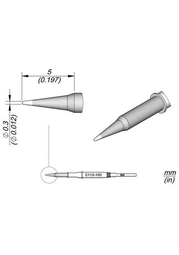 JBC C115-103 Havya Ucu Fiyatları ve Özellikleri