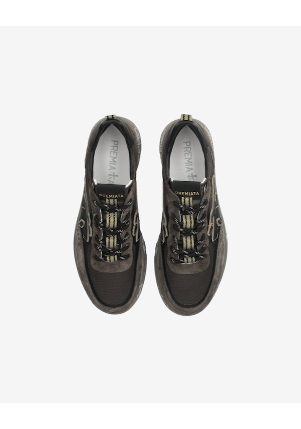 Resim Premiata Sneakers Nous 7731 Kahverengi - Siyah 