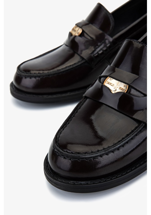 Resim Valmenti Kadın Hakiki Deri Bordo Loafer Ayakkabı 294 13293 Bn Ayk Sk25-26 Bordo Acma Bordo 