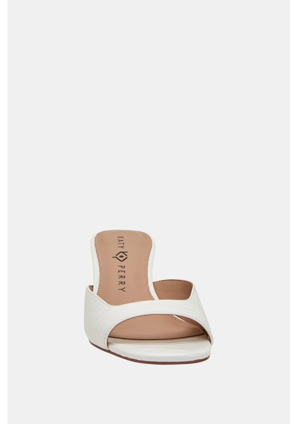 Resim Katy Perry The Ladie Low Heel Kadın Beyaz Topuklu Terlik Beyaz 