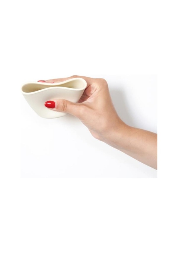 Resim Babyjem - Silikon Bardak + Silikon Mama Kaşığı Ekru Silikon Bebek Beslenme Seti 