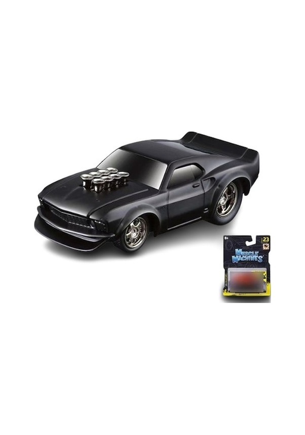 Modellino Ford Mustang RTR-X Grigio Metallizzato 1/64 – Muscle Machines 15565