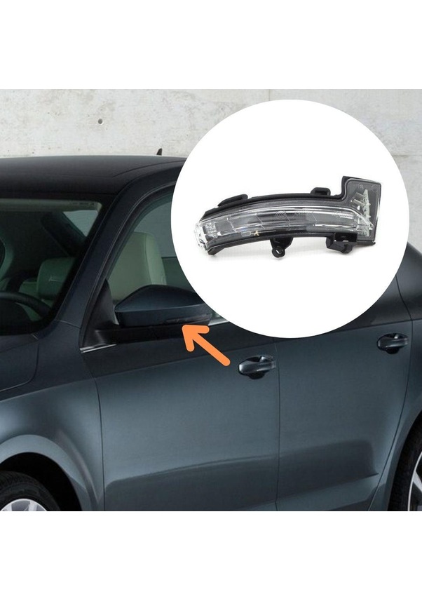 HZ-DESIGN LED Spiegelblinker Links Für Skoda Octavia III