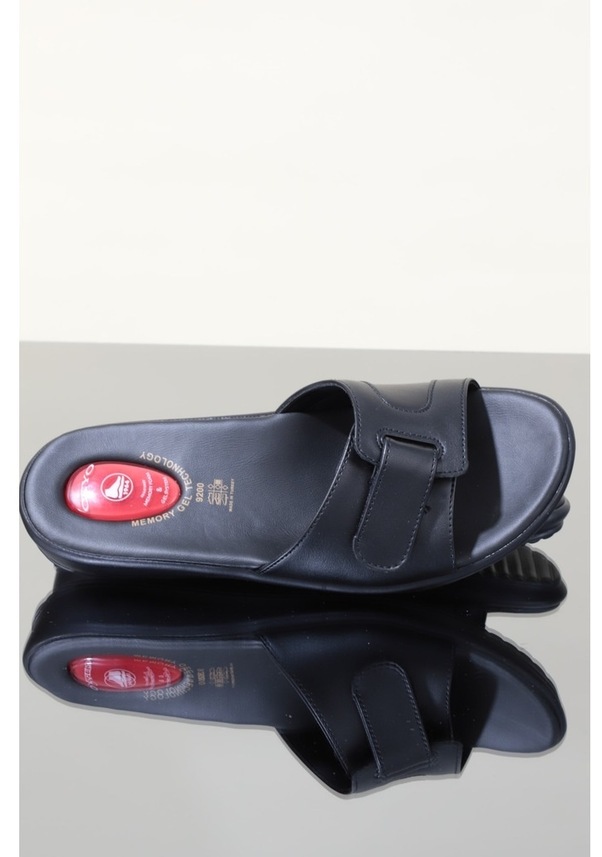 Resim Konfores 1115-9200-12 Tam Anatomik Bayan Terlik-Siyah 